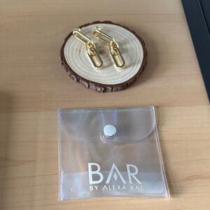 BAR by Alexa Rae Gold Earrings